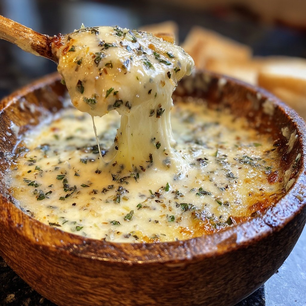 Fondue with Gruyere and Herbs