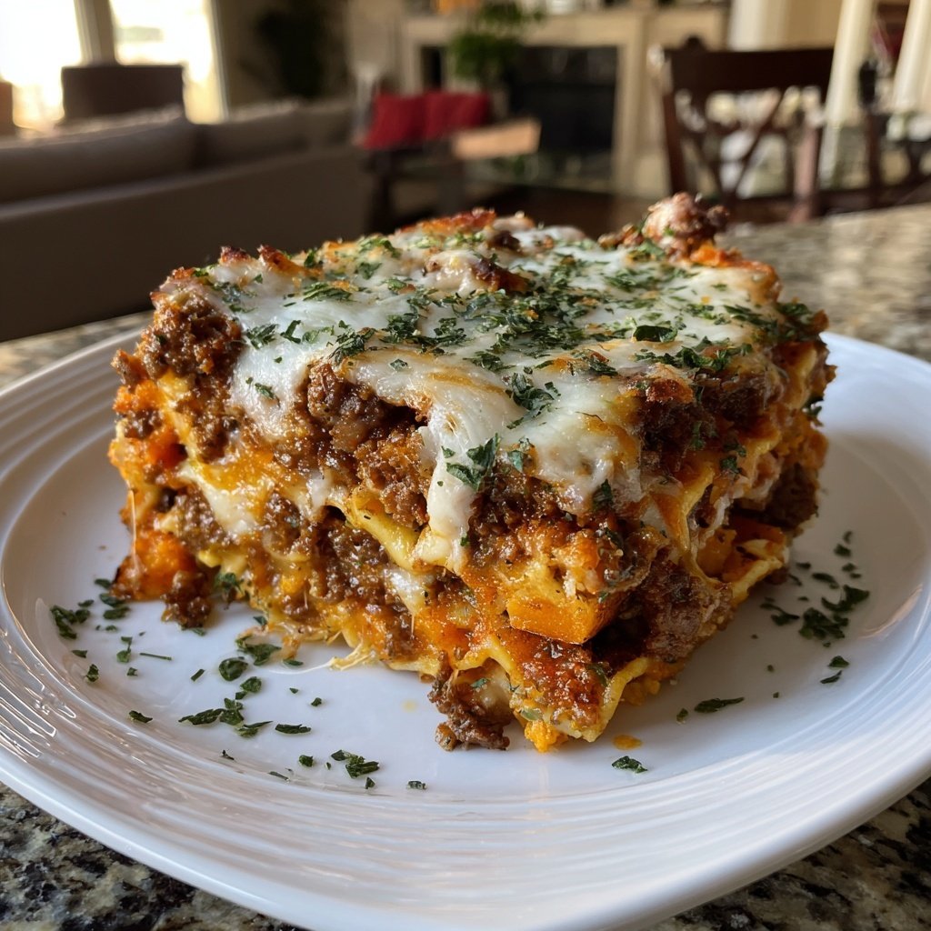 Ground Beef And Sweet Potato Bake