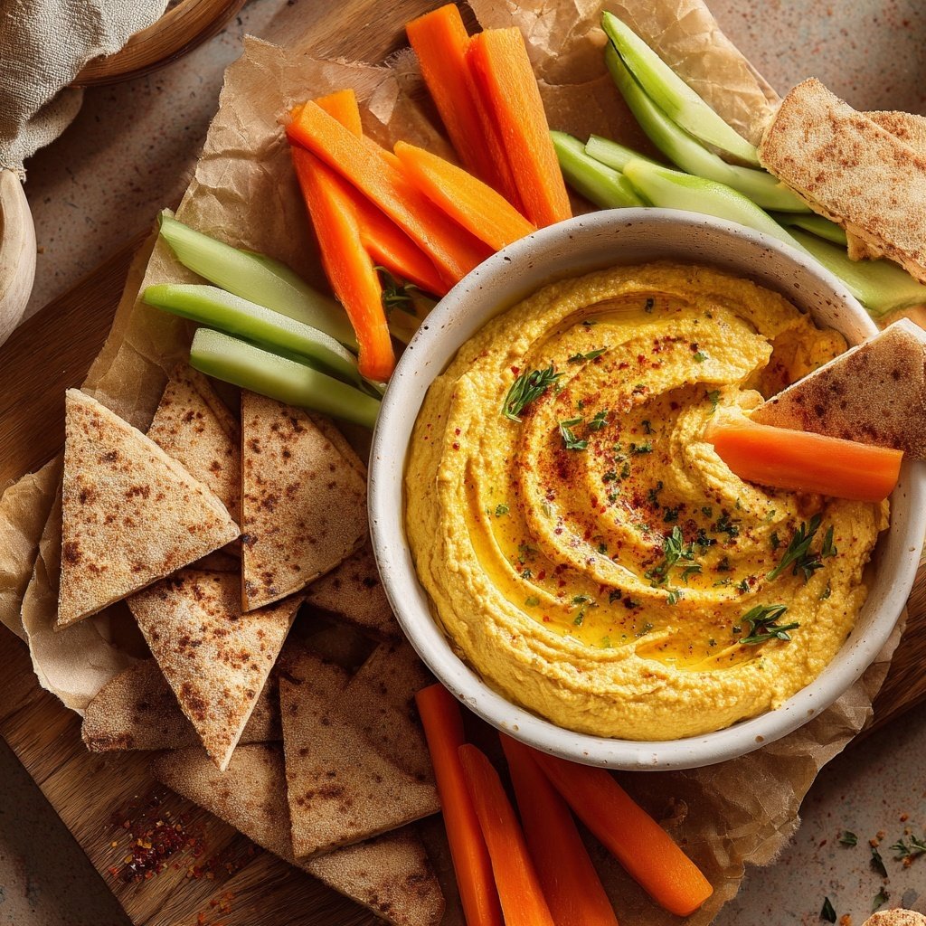 Healthy Snack Hummus Snack Boxes