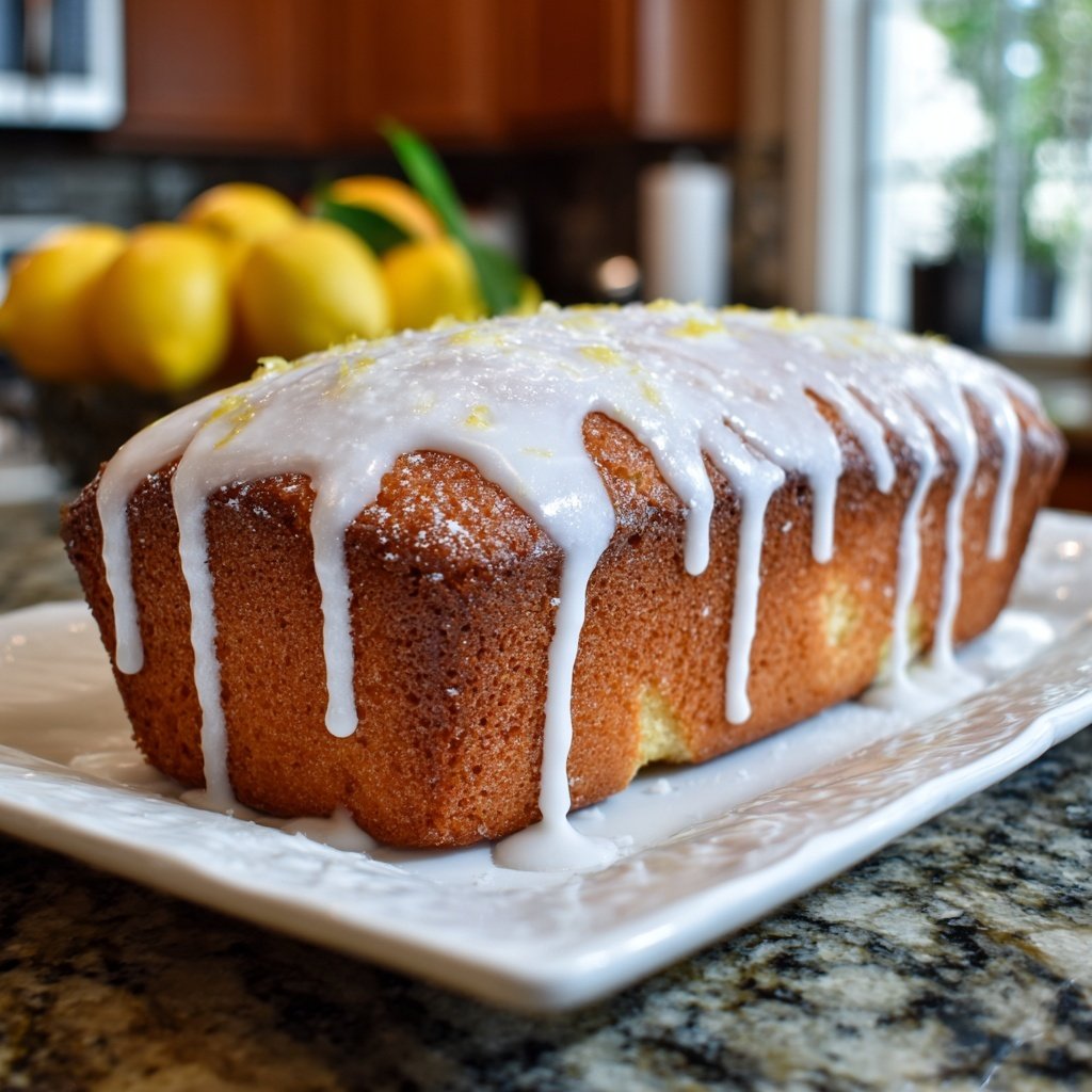 Spring Lemon Pound Cake